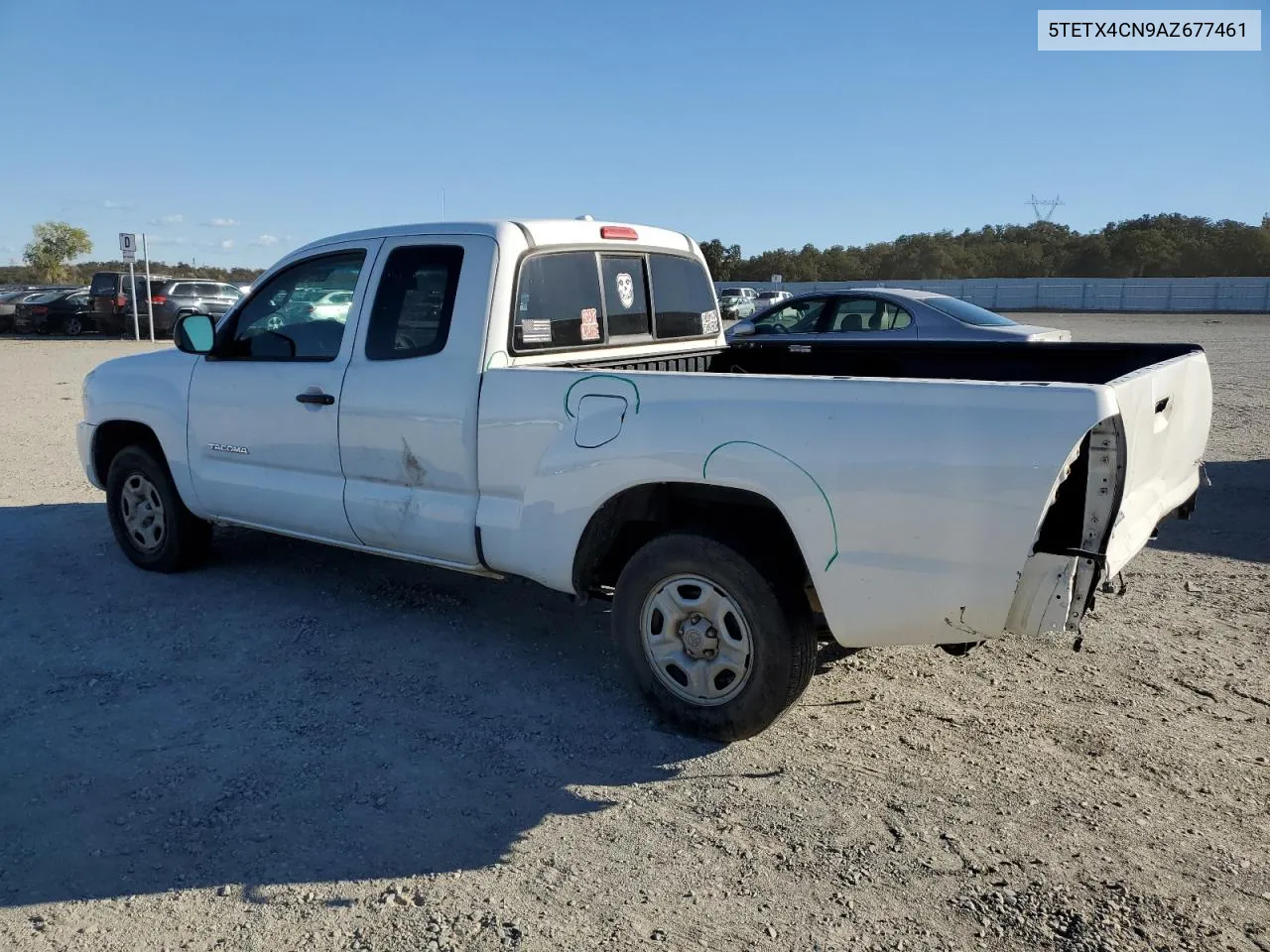 2010 Toyota Tacoma Access Cab VIN: 5TETX4CN9AZ677461 Lot: 76591484