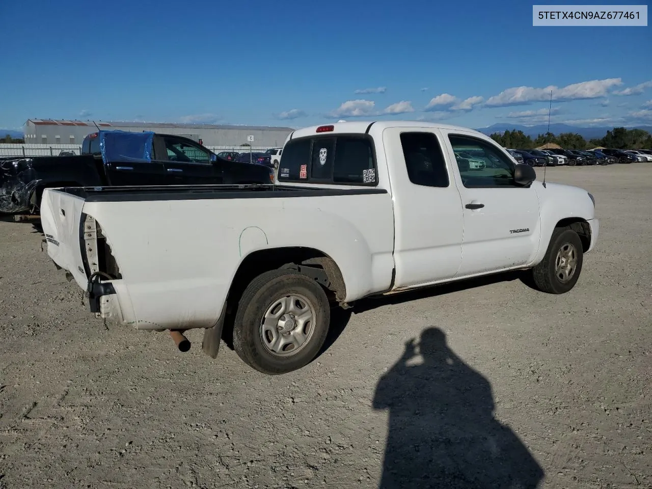 2010 Toyota Tacoma Access Cab VIN: 5TETX4CN9AZ677461 Lot: 76591484