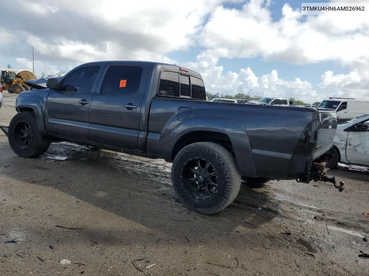 2010 Toyota Tacoma Double Cab Prerunner Long Bed VIN: 3TMKU4HN6AM026962 Lot: 76727574