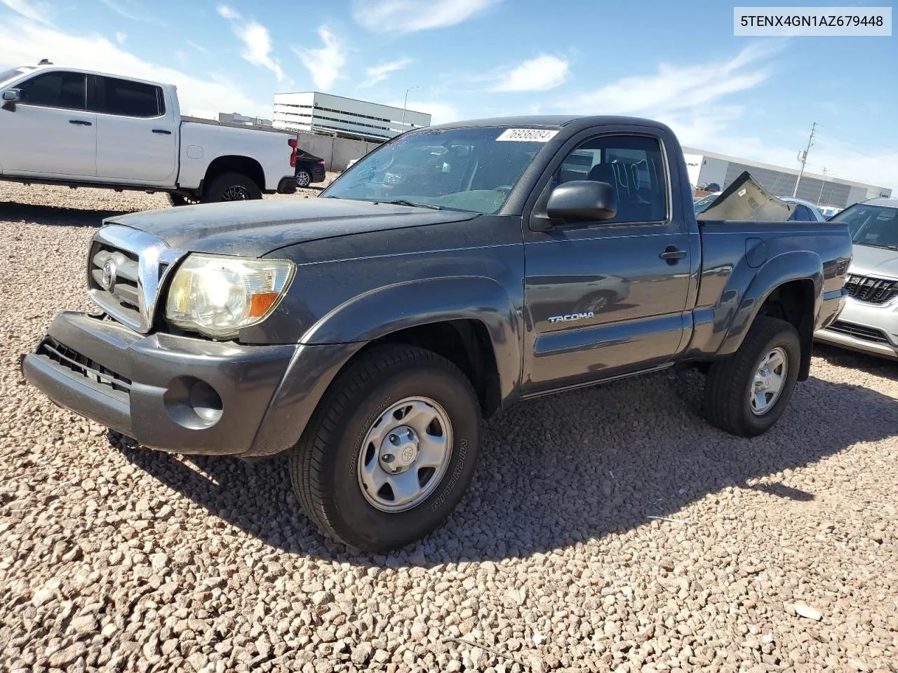 2010 Toyota Tacoma Prerunner VIN: 5TENX4GN1AZ679448 Lot: 76936084