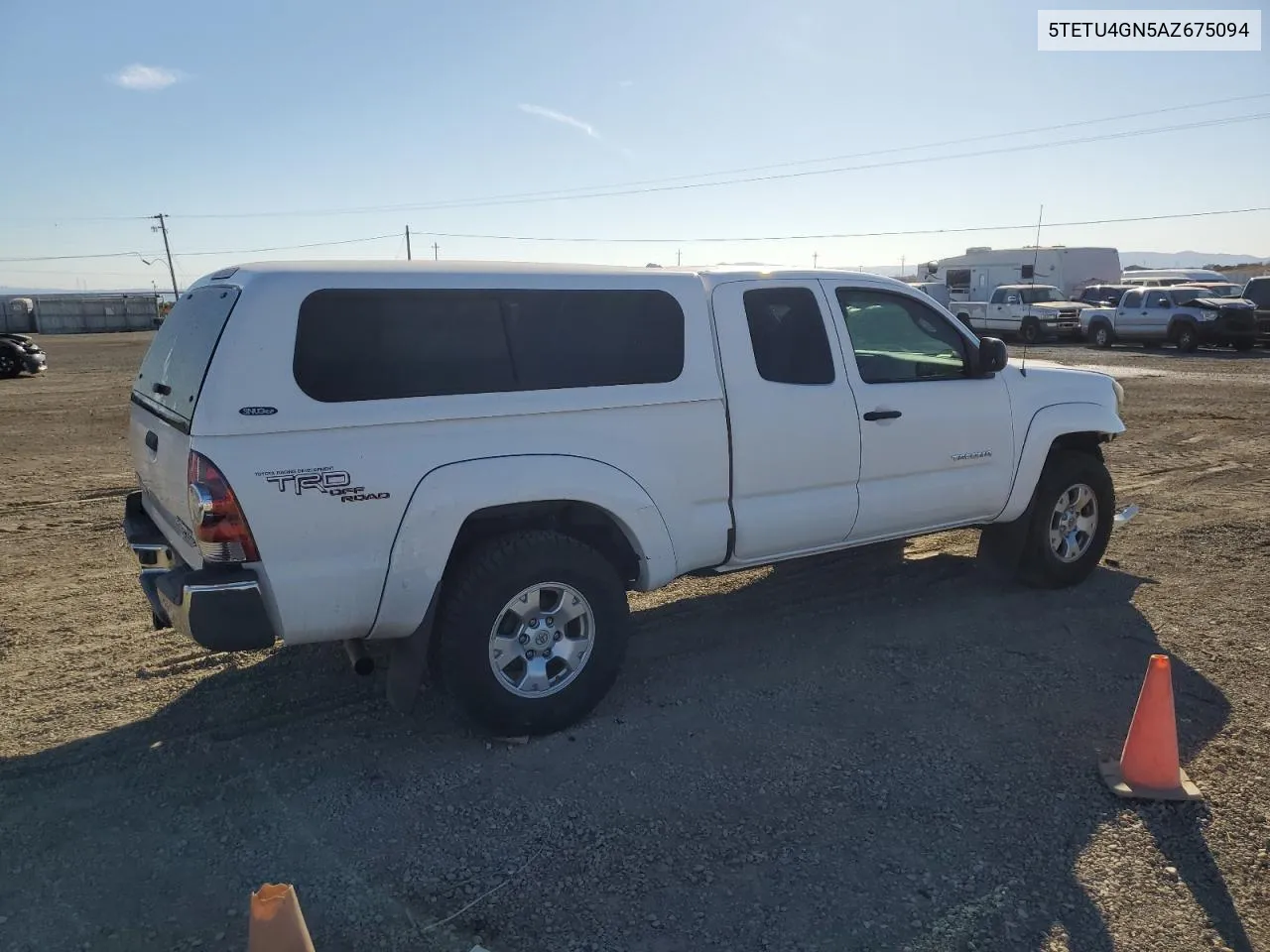 2010 Toyota Tacoma Prerunner Access Cab VIN: 5TETU4GN5AZ675094 Lot: 77676394