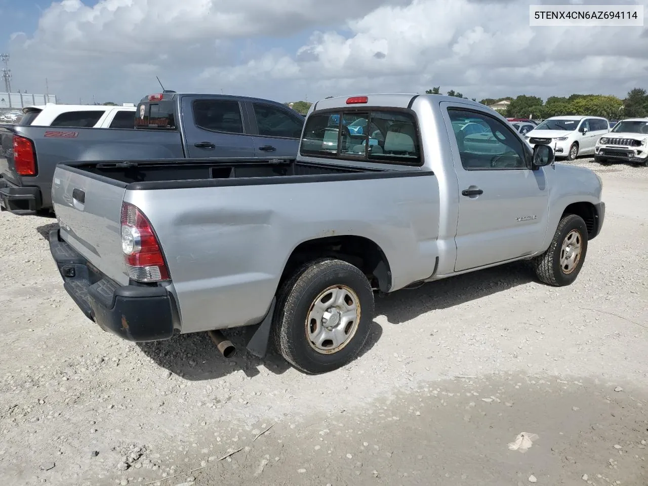 2010 Toyota Tacoma VIN: 5TENX4CN6AZ694114 Lot: 78480174