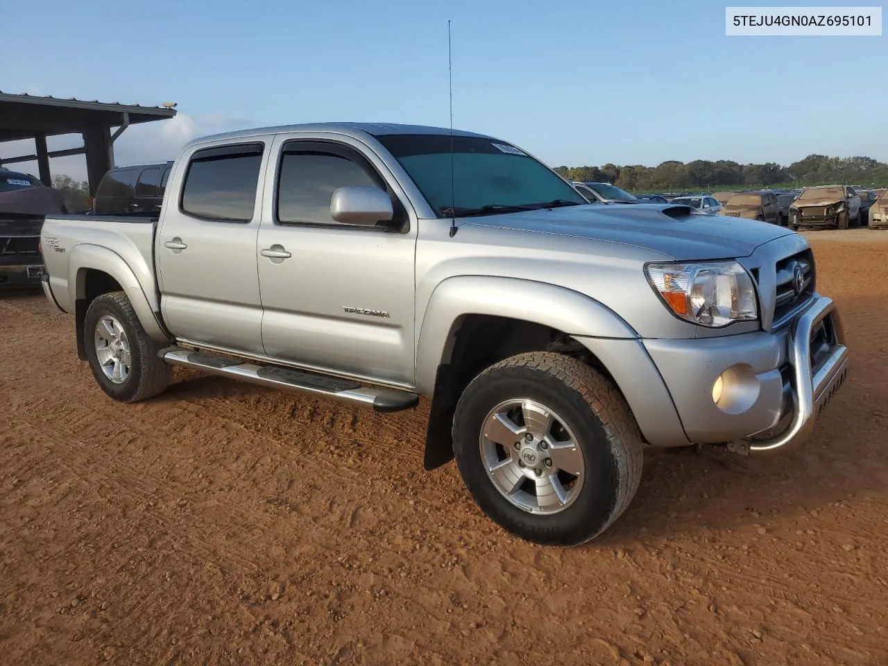 2010 Toyota Tacoma Double Cab Prerunner VIN: 5TEJU4GN0AZ695101 Lot: 78600594