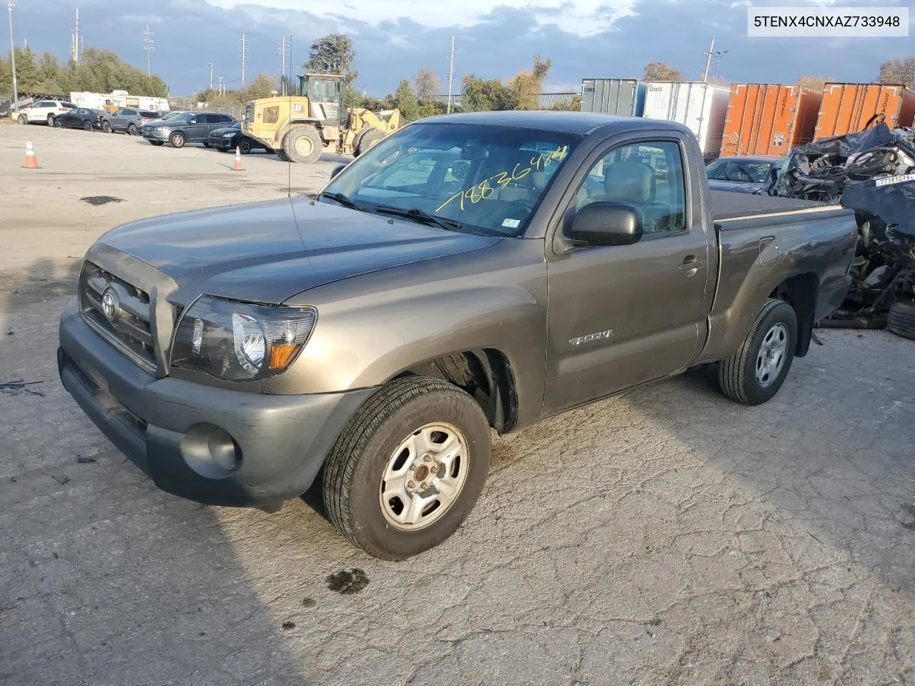 2010 Toyota Tacoma VIN: 5TENX4CNXAZ733948 Lot: 78836484