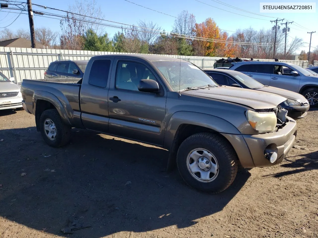 2010 Toyota Tacoma Access Cab VIN: 5TEUU4EN5AZ720851 Lot: 79493204