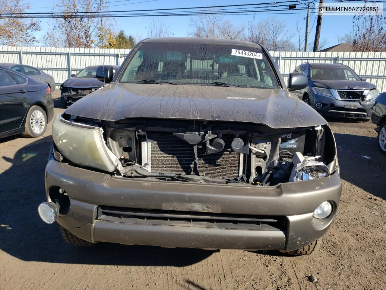 2010 Toyota Tacoma Access Cab VIN: 5TEUU4EN5AZ720851 Lot: 79493204