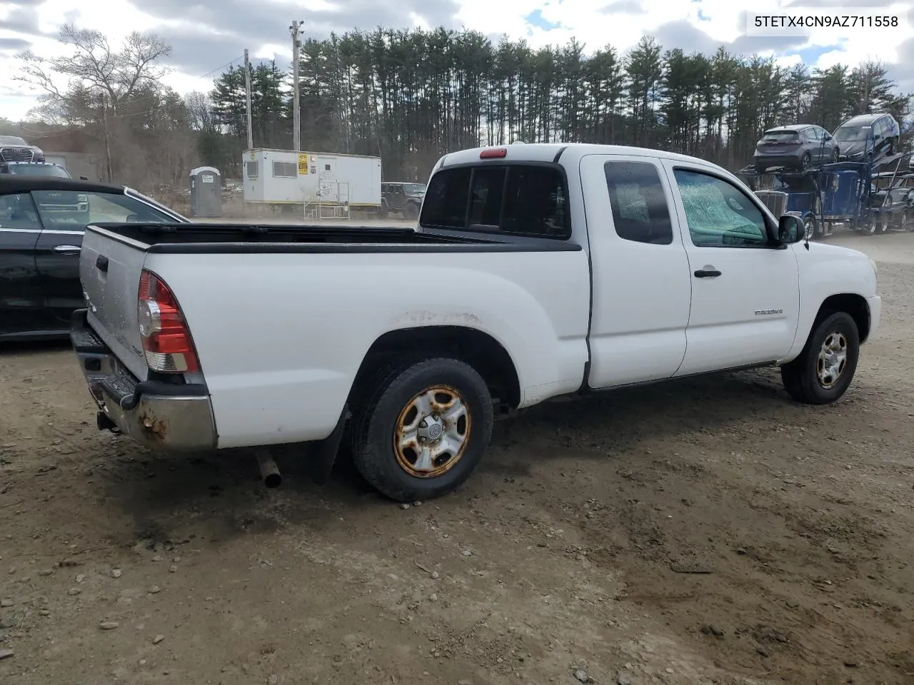 2010 Toyota Tacoma Access Cab VIN: 5TETX4CN9AZ711558 Lot: 80360734