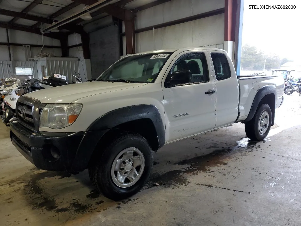 2010 Toyota Tacoma Access Cab VIN: 5TEUX4EN4AZ682830 Lot: 80613034