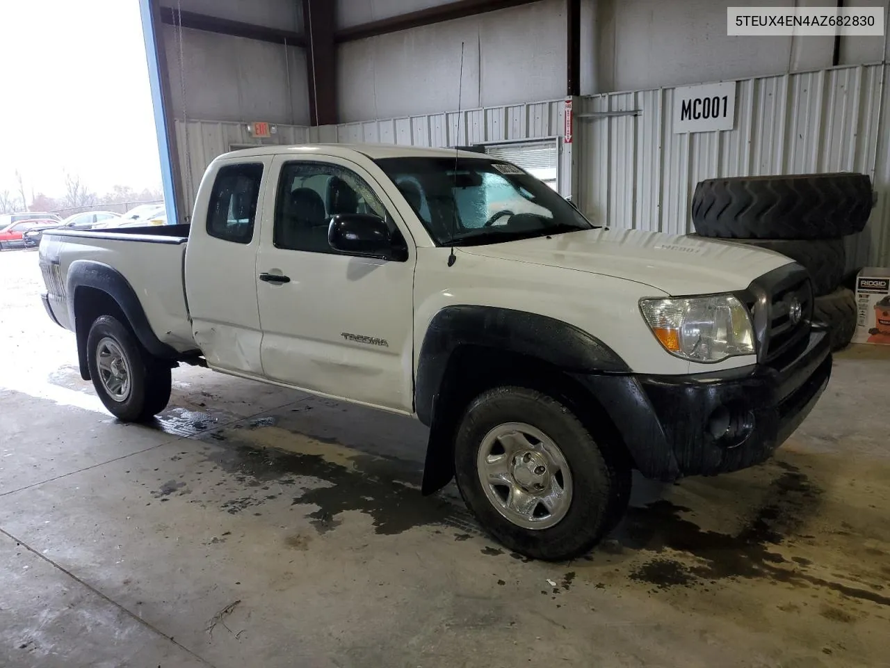 2010 Toyota Tacoma Access Cab VIN: 5TEUX4EN4AZ682830 Lot: 80613034