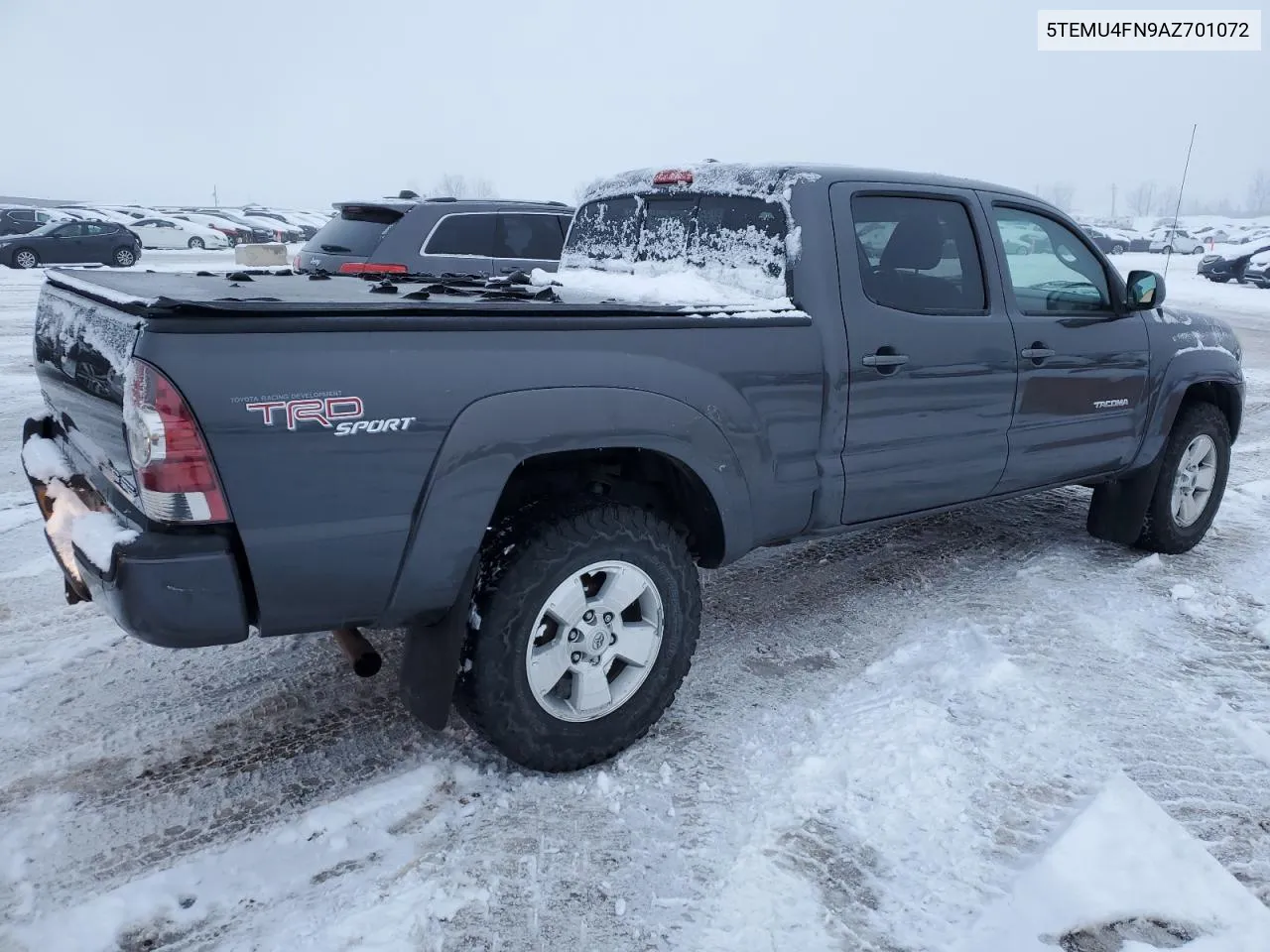 2010 Toyota Tacoma Double Cab Long Bed VIN: 5TEMU4FN9AZ701072 Lot: 81290944