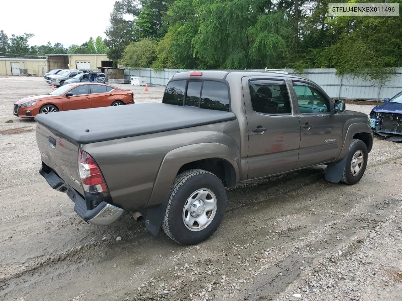 2011 Toyota Tacoma Double Cab VIN: 5TFLU4ENXBX011496 Lot: 53175184