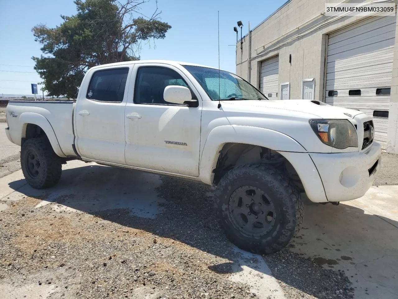 2011 Toyota Tacoma Double Cab Long Bed VIN: 3TMMU4FN9BM033059 Lot: 59534104