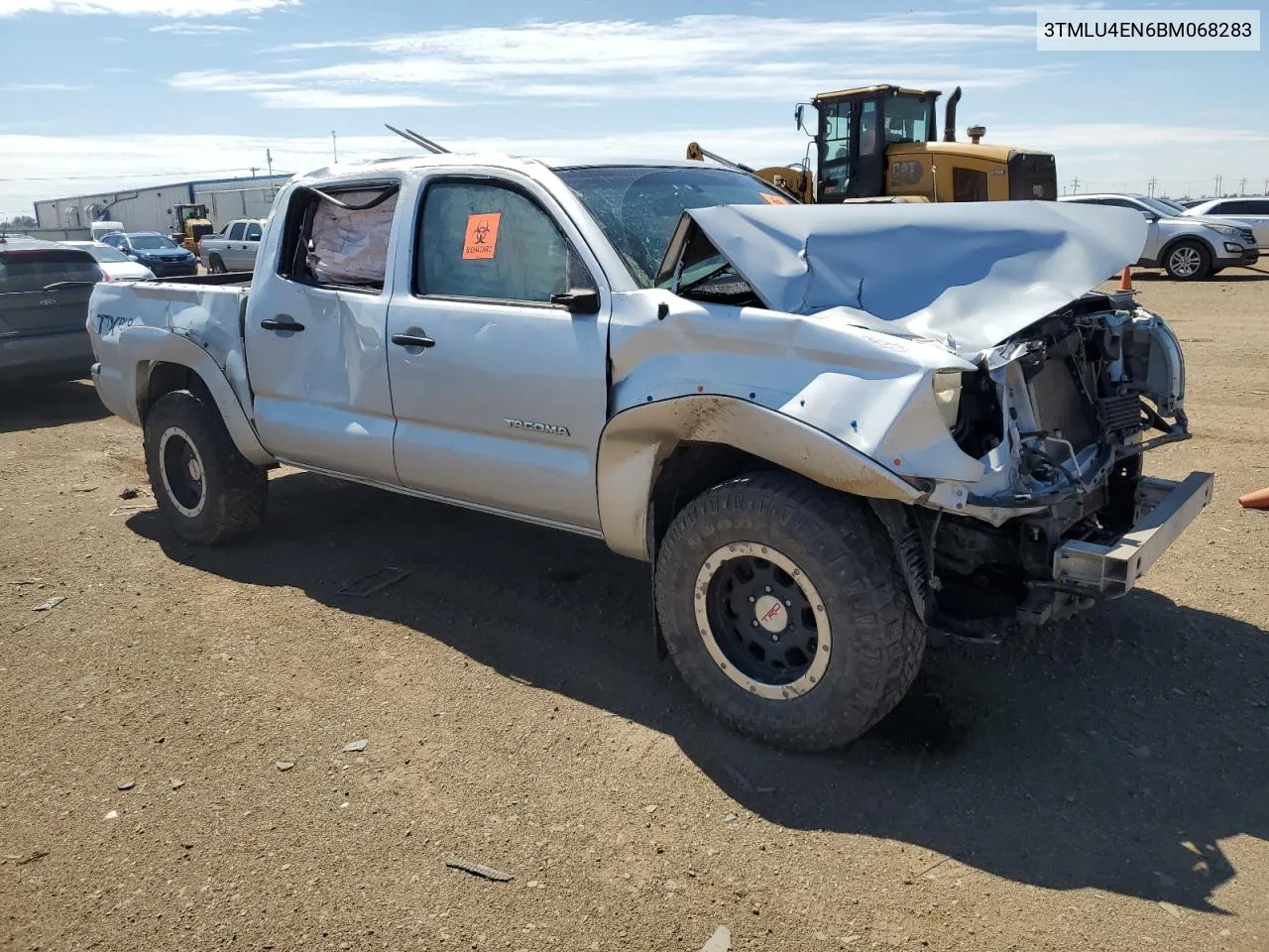 2011 Toyota Tacoma Double Cab VIN: 3TMLU4EN6BM068283 Lot: 61176554