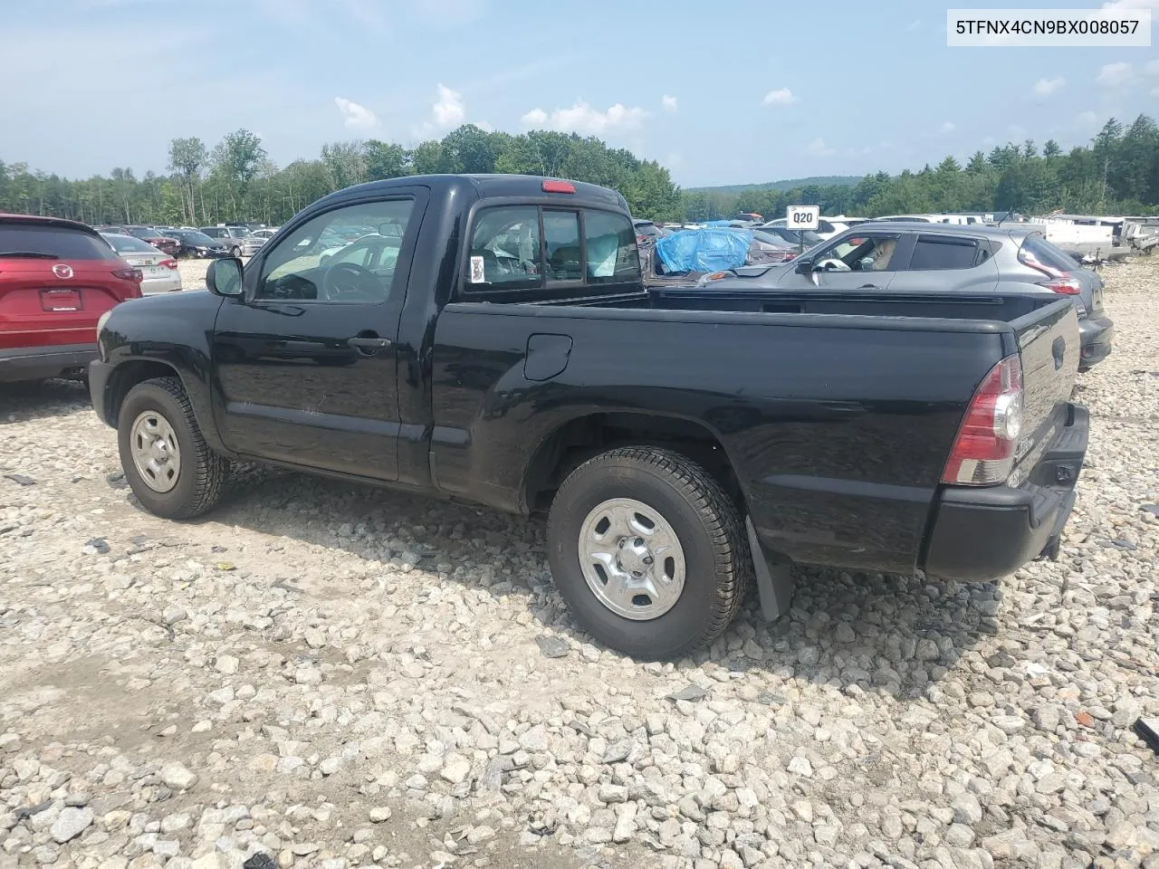 2011 Toyota Tacoma VIN: 5TFNX4CN9BX008057 Lot: 65780284