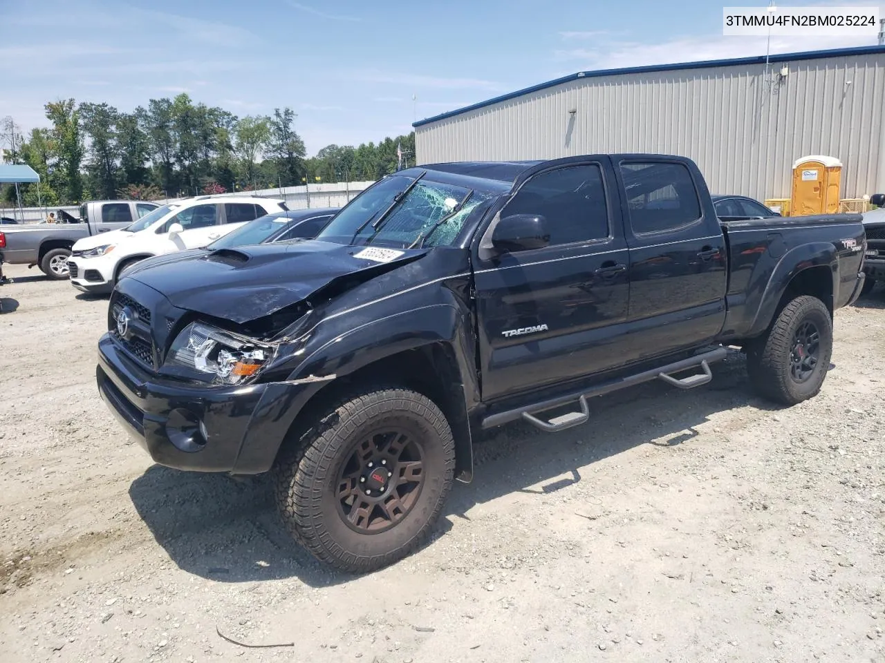 3TMMU4FN2BM025224 2011 Toyota Tacoma Double Cab Long Bed