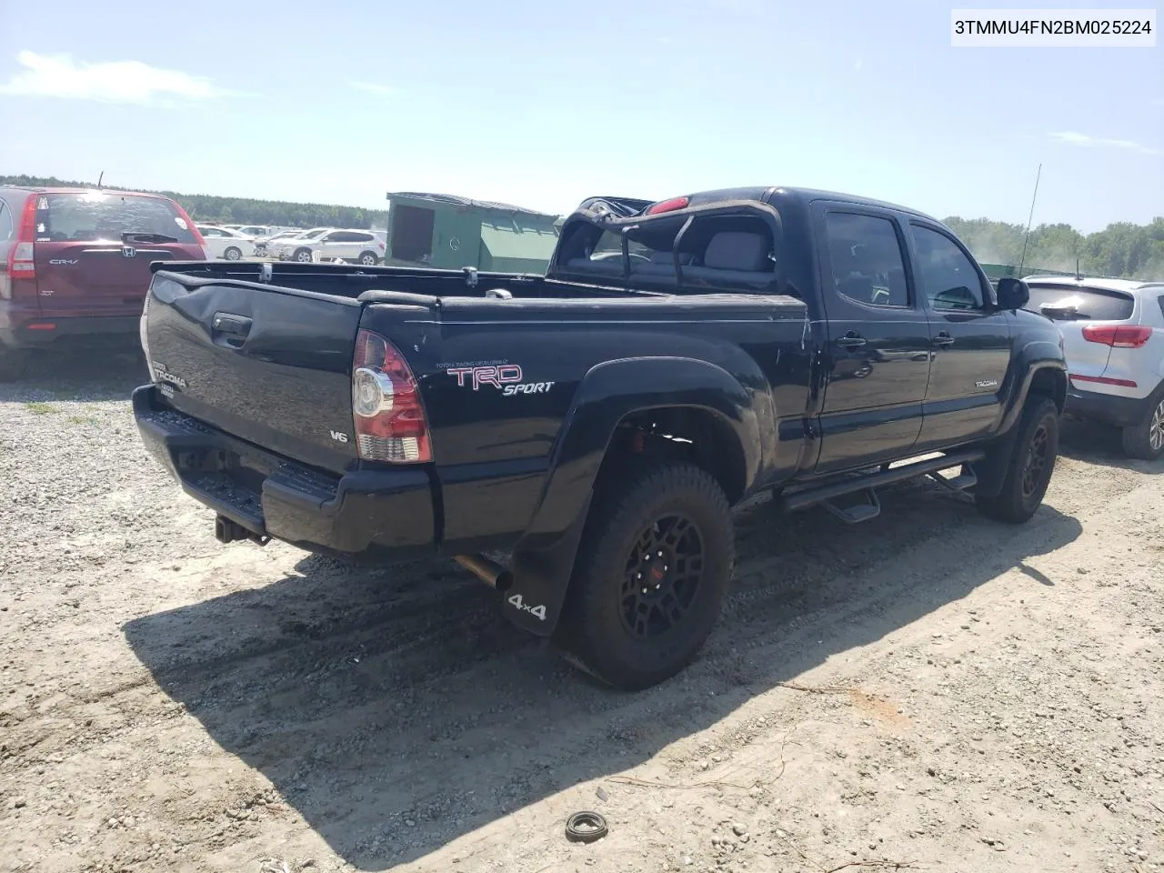 3TMMU4FN2BM025224 2011 Toyota Tacoma Double Cab Long Bed