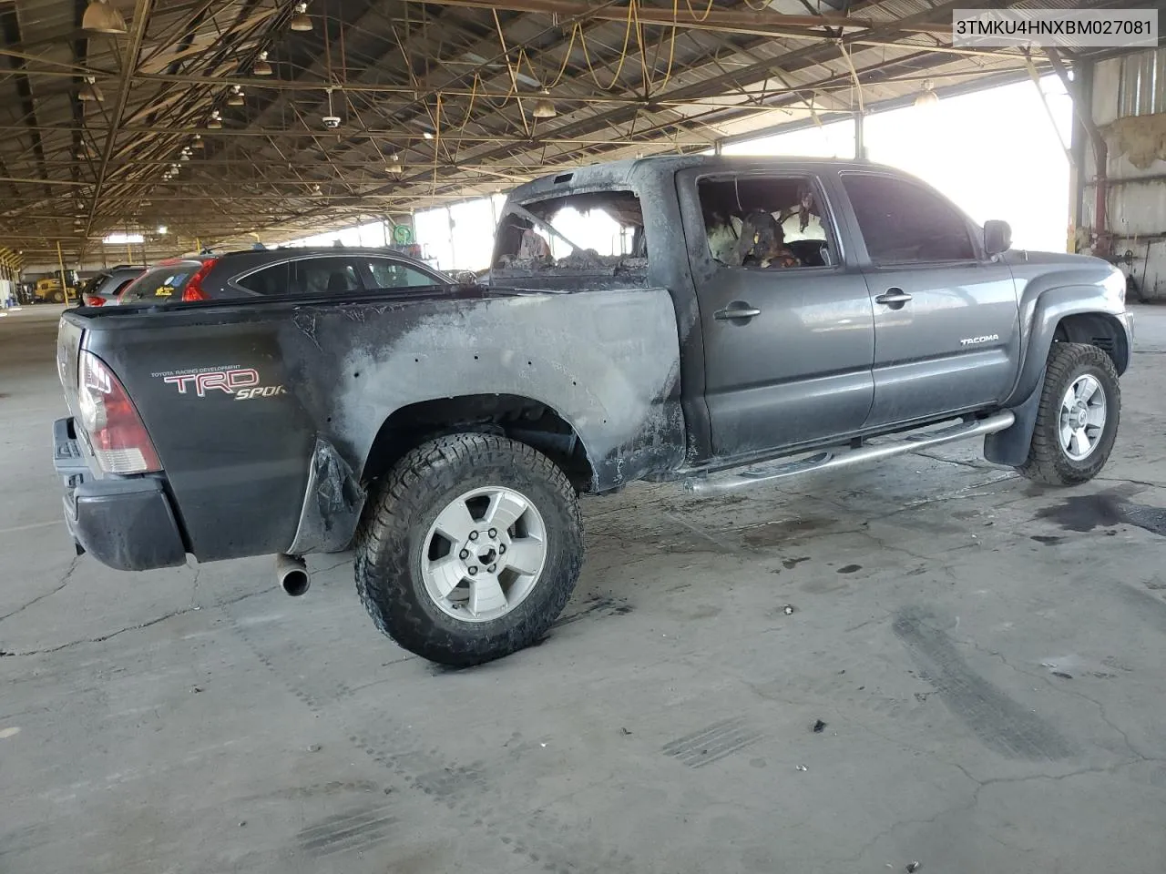 2011 Toyota Tacoma Double Cab Prerunner Long Bed VIN: 3TMKU4HNXBM027081 Lot: 66621184