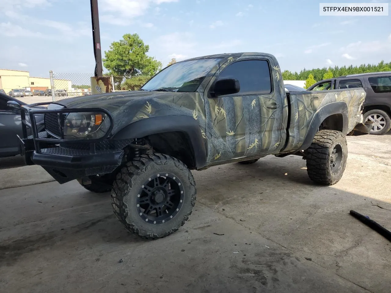 2011 Toyota Tacoma VIN: 5TFPX4EN9BX001521 Lot: 67066054