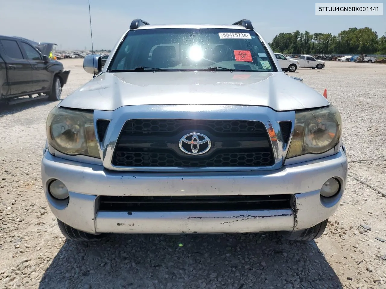 2011 Toyota Tacoma Double Cab Prerunner VIN: 5TFJU4GN6BX001441 Lot: 68425734