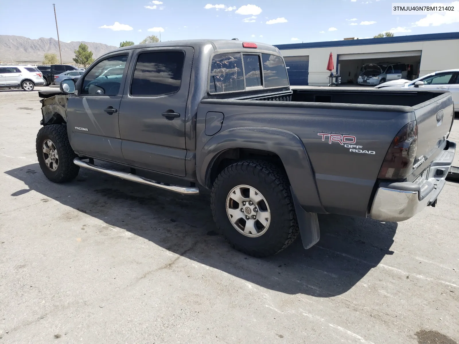 2011 Toyota Tacoma Double Cab Prerunner VIN: 3TMJU4GN7BM121402 Lot: 68633854