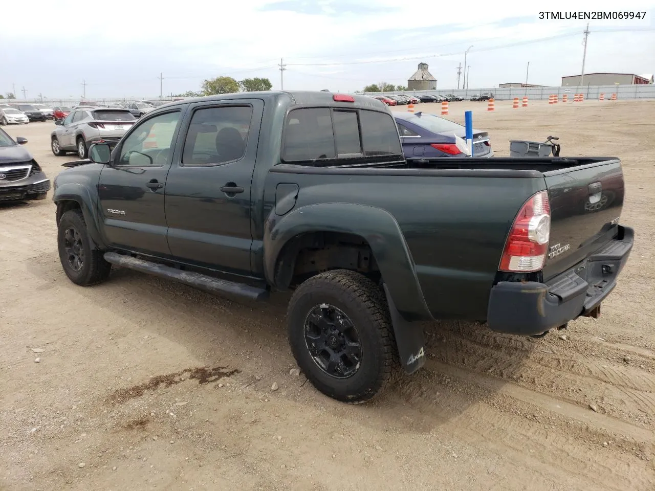 2011 Toyota Tacoma Double Cab VIN: 3TMLU4EN2BM069947 Lot: 70027934