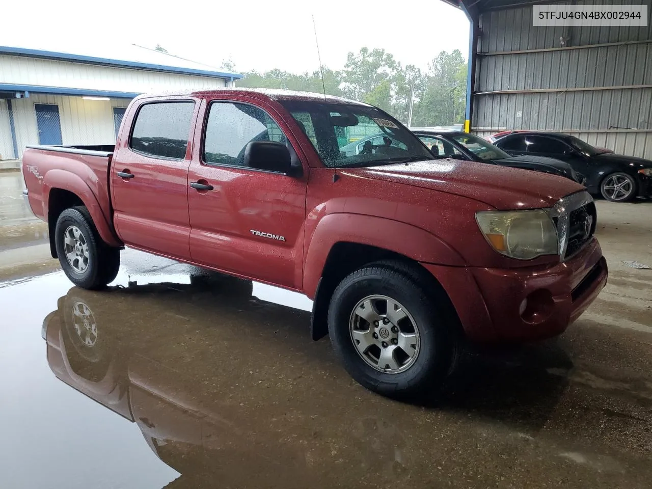 2011 Toyota Tacoma Double Cab Prerunner VIN: 5TFJU4GN4BX002944 Lot: 70454954