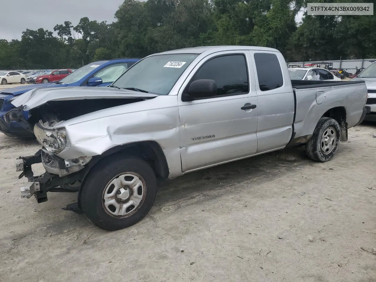 2011 Toyota Tacoma Access Cab VIN: 5TFTX4CN3BX009342 Lot: 71623264