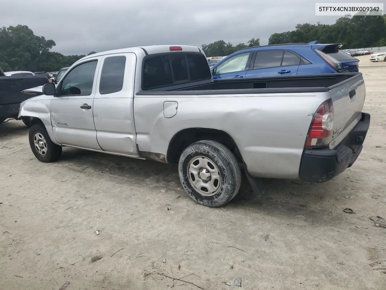 5TFTX4CN3BX009342 2011 Toyota Tacoma Access Cab