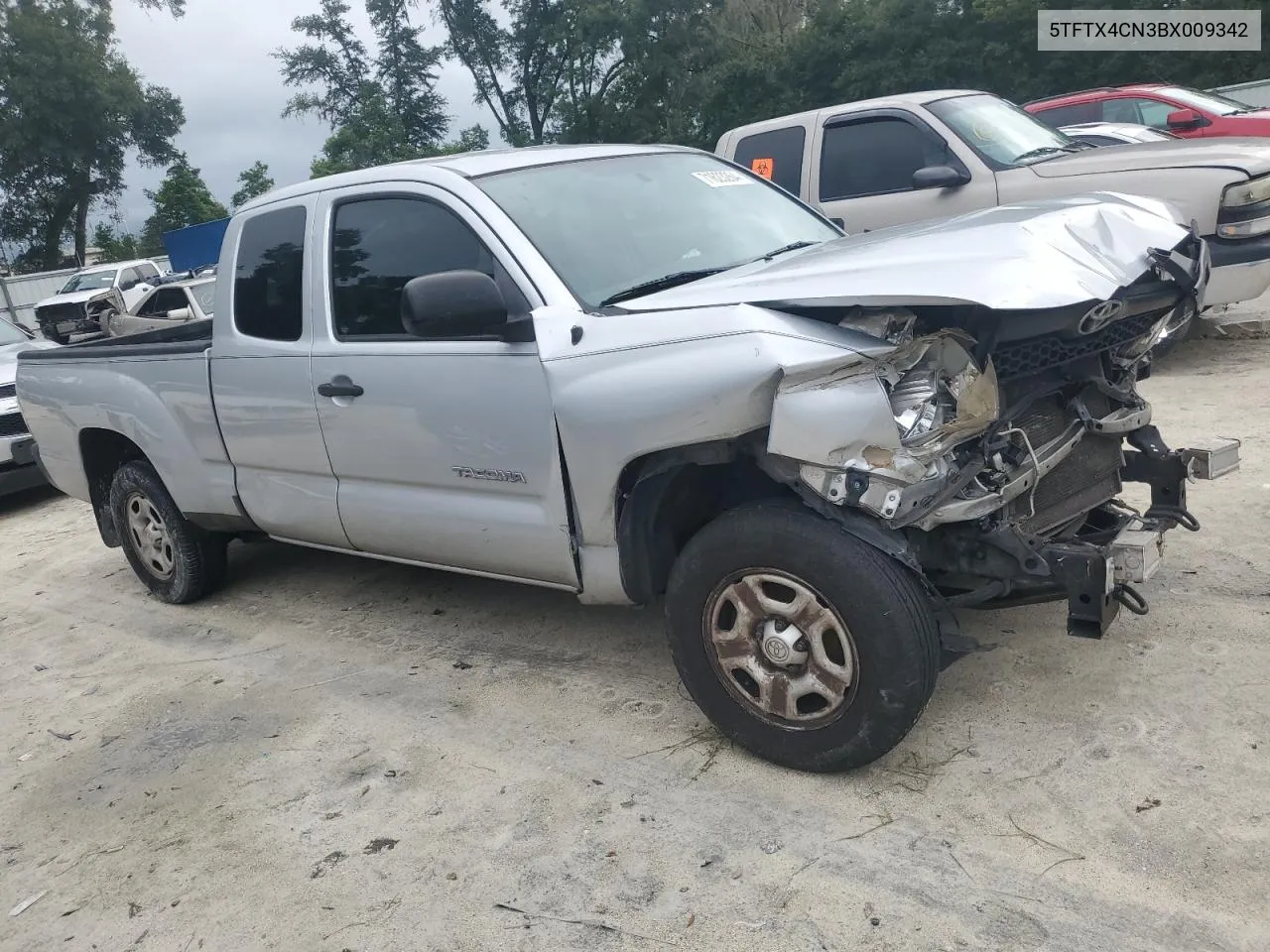 2011 Toyota Tacoma Access Cab VIN: 5TFTX4CN3BX009342 Lot: 71623264