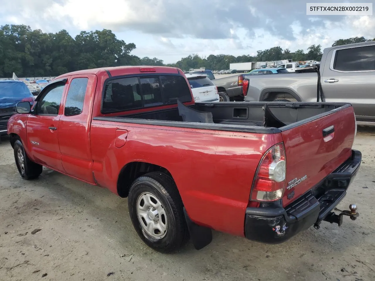 5TFTX4CN2BX002219 2011 Toyota Tacoma Access Cab