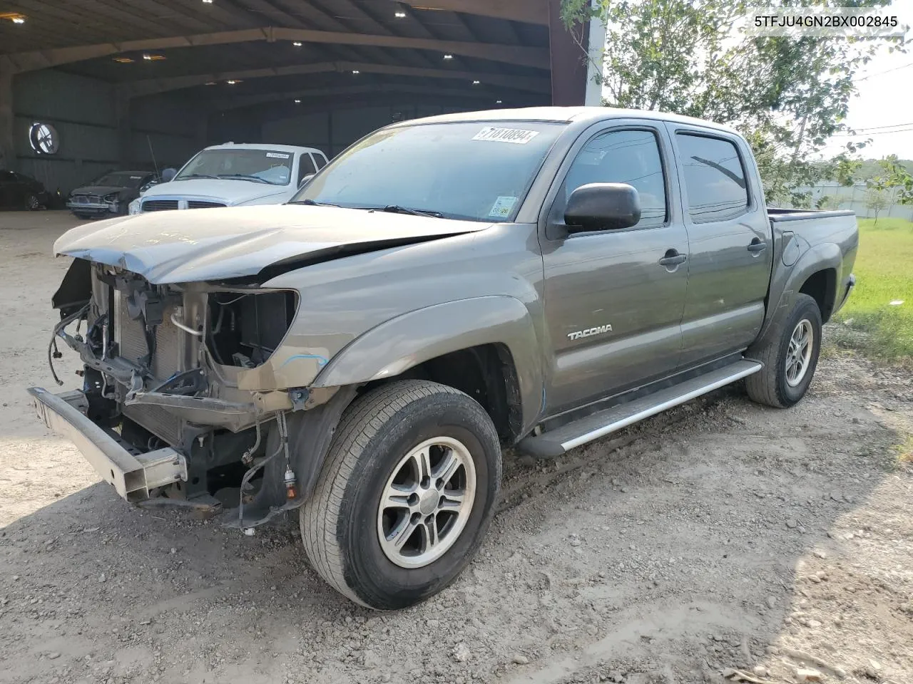 2011 Toyota Tacoma Double Cab Prerunner VIN: 5TFJU4GN2BX002845 Lot: 71810894