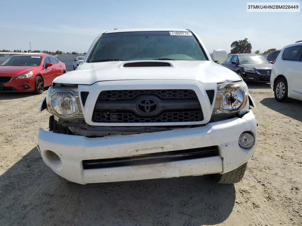 2011 Toyota Tacoma Double Cab Prerunner Long Bed VIN: 3TMKU4HN2BM028449 Lot: 71885774