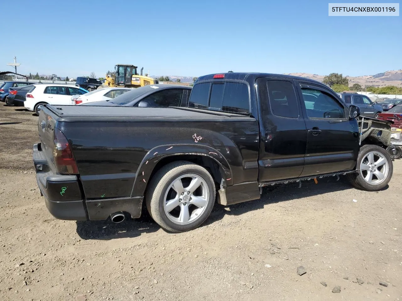 2011 Toyota Tacoma X-Runner Access Cab VIN: 5TFTU4CNXBX001196 Lot: 72723524