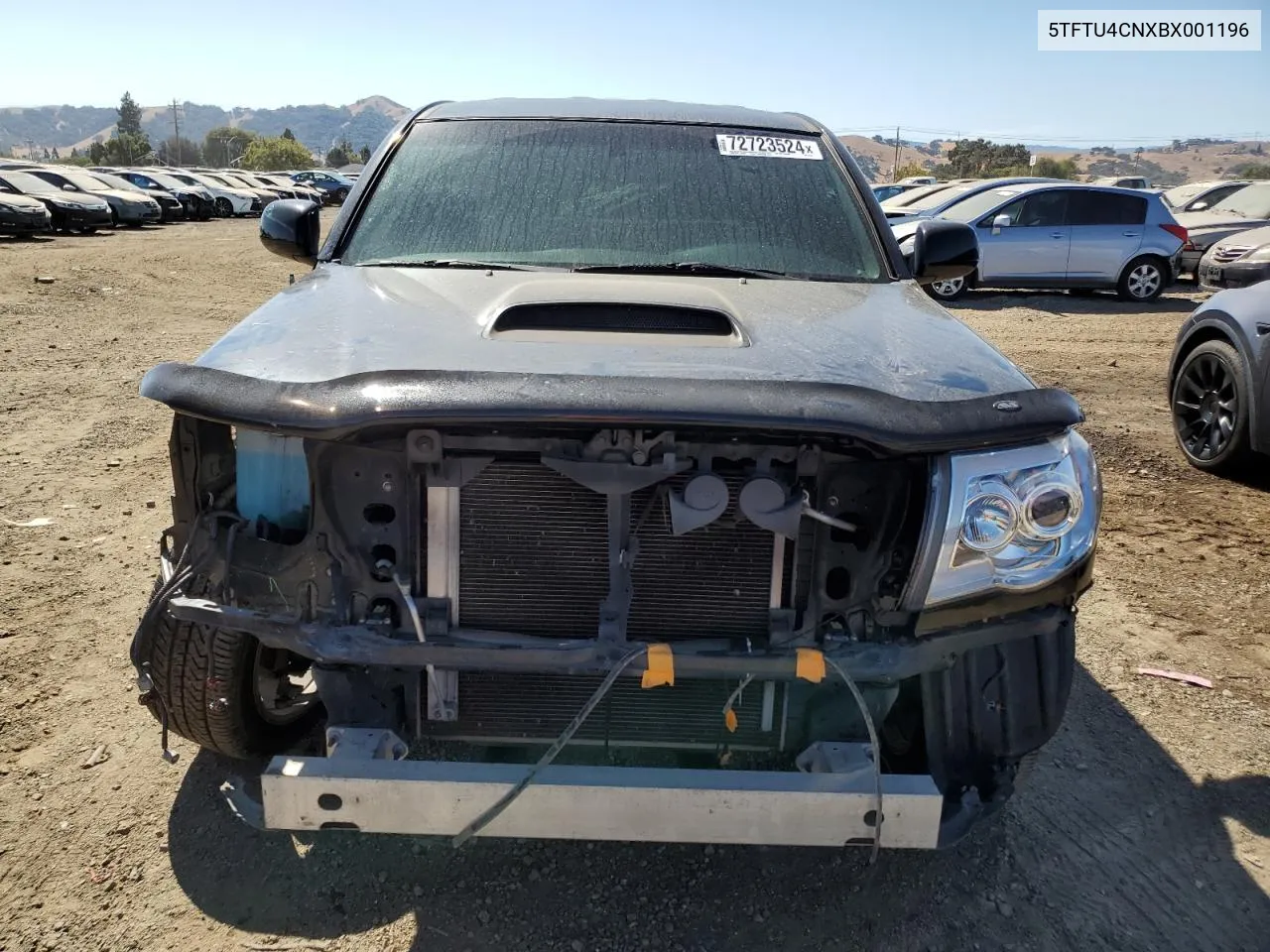 2011 Toyota Tacoma X-Runner Access Cab VIN: 5TFTU4CNXBX001196 Lot: 72723524