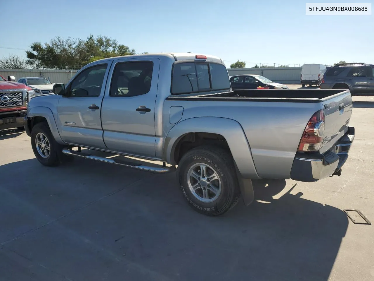 2011 Toyota Tacoma Double Cab Prerunner VIN: 5TFJU4GN9BX008688 Lot: 73215634