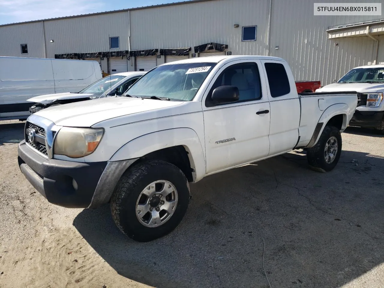 2011 Toyota Tacoma Access Cab VIN: 5TFUU4EN6BX015811 Lot: 73291294