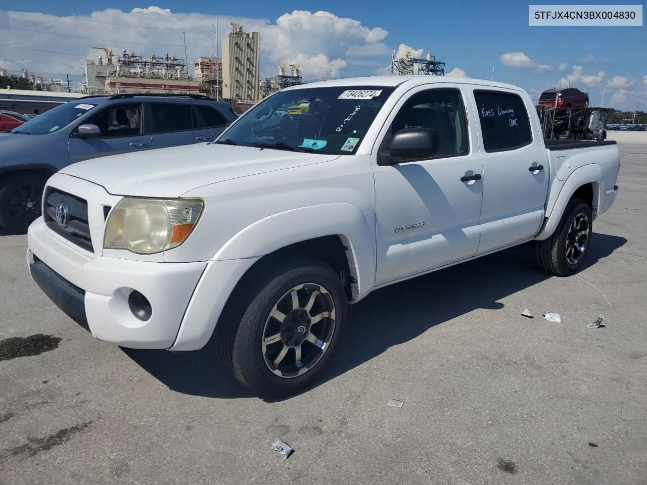 2011 Toyota Tacoma Double Cab VIN: 5TFJX4CN3BX004830 Lot: 73426274