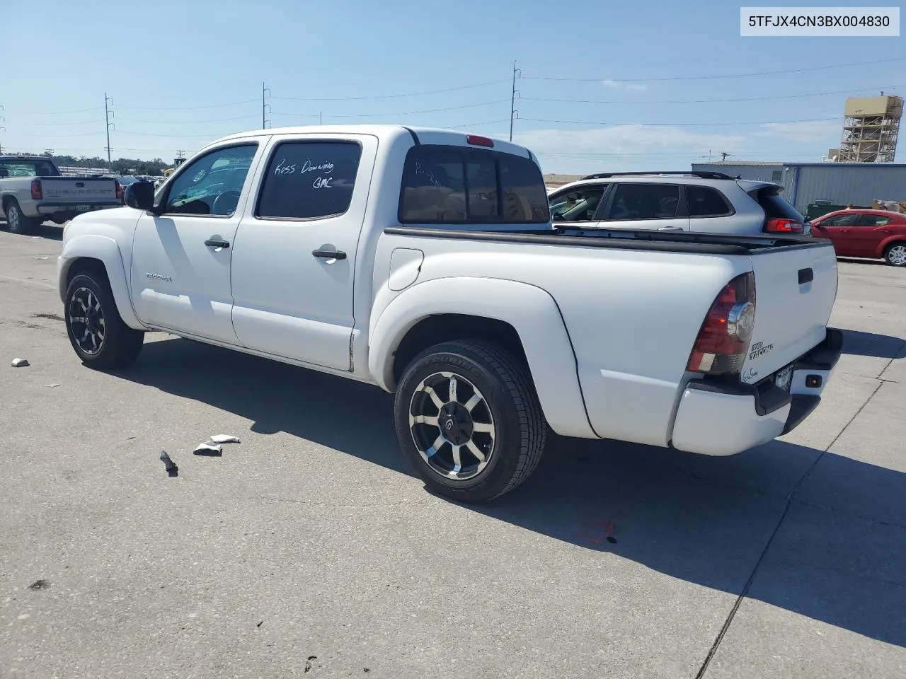 2011 Toyota Tacoma Double Cab VIN: 5TFJX4CN3BX004830 Lot: 73426274