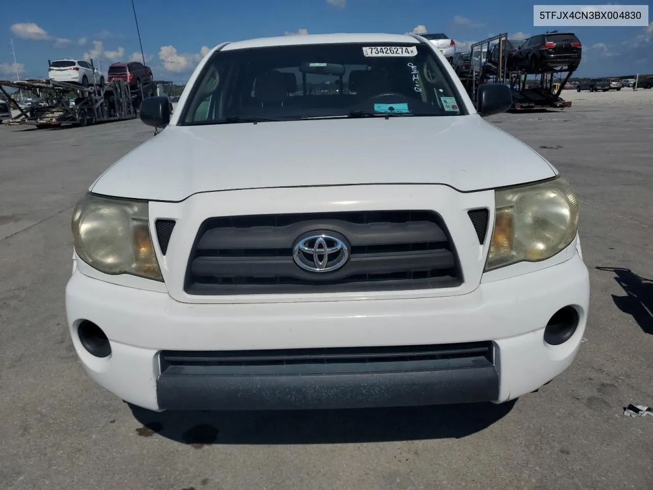 2011 Toyota Tacoma Double Cab VIN: 5TFJX4CN3BX004830 Lot: 73426274