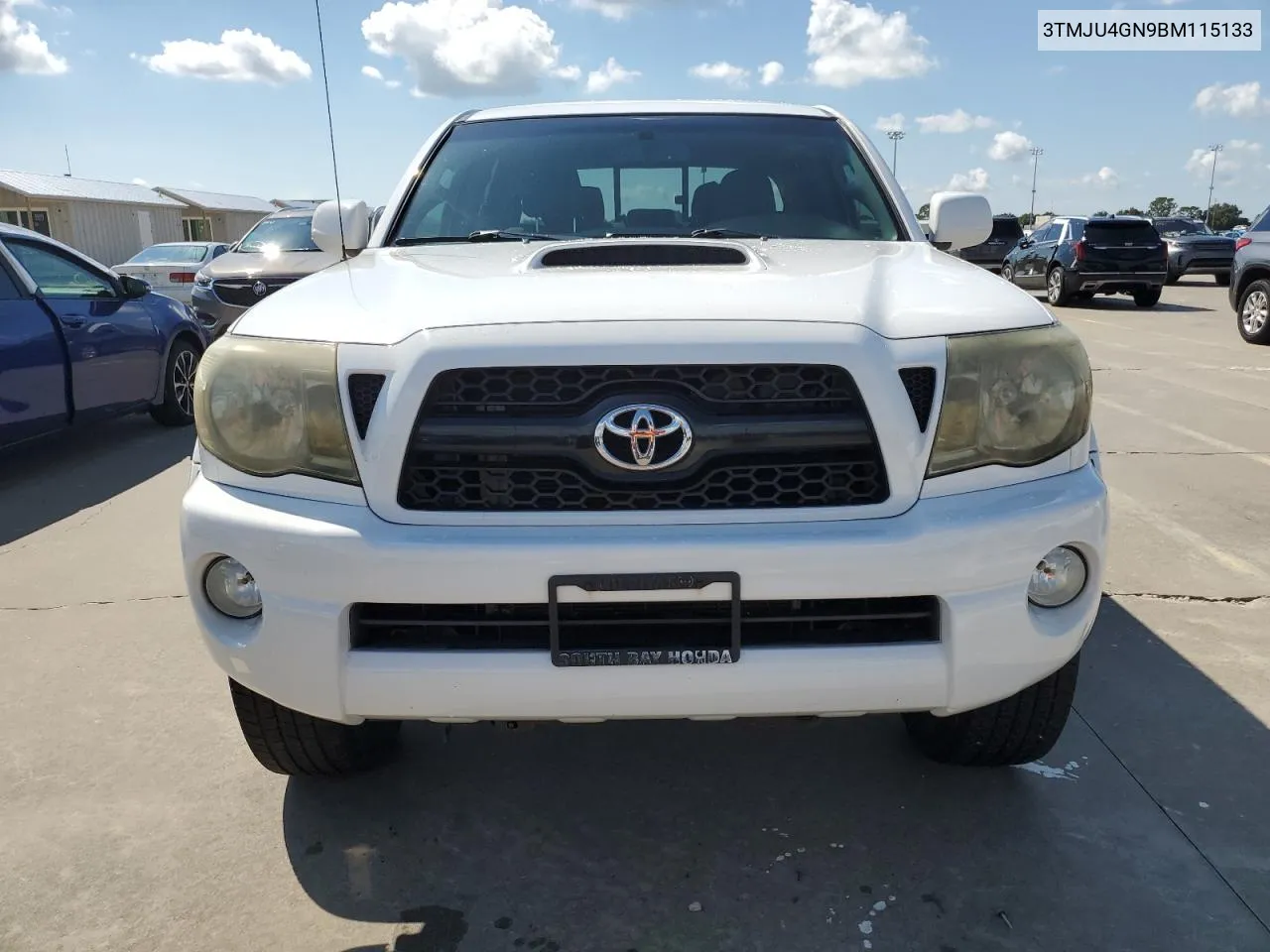 2011 Toyota Tacoma Double Cab Prerunner VIN: 3TMJU4GN9BM115133 Lot: 73744264