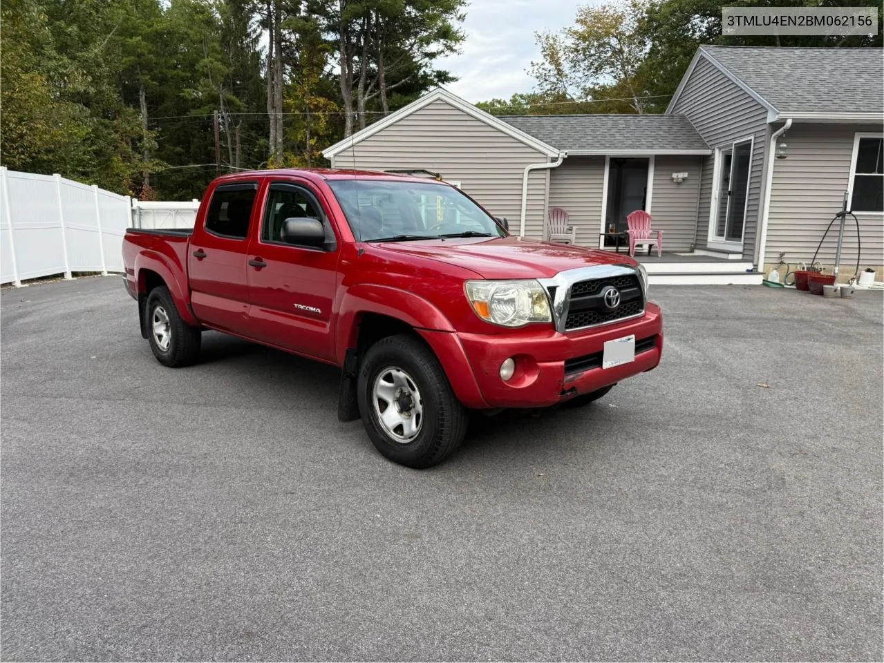 3TMLU4EN2BM062156 2011 Toyota Tacoma Double Cab