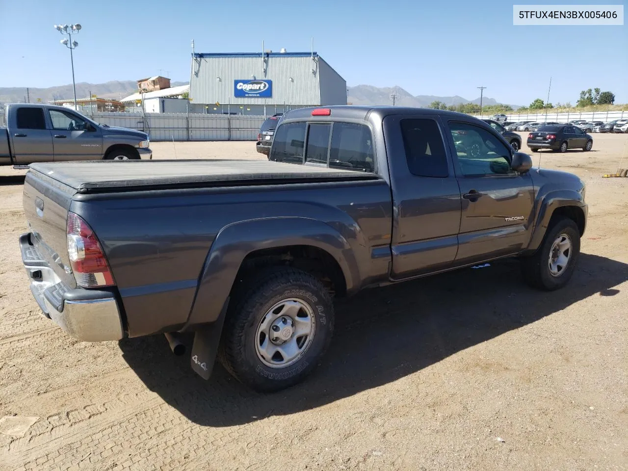 5TFUX4EN3BX005406 2011 Toyota Tacoma Access Cab