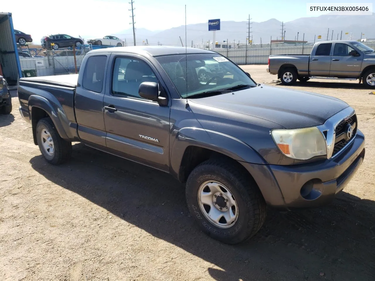 5TFUX4EN3BX005406 2011 Toyota Tacoma Access Cab