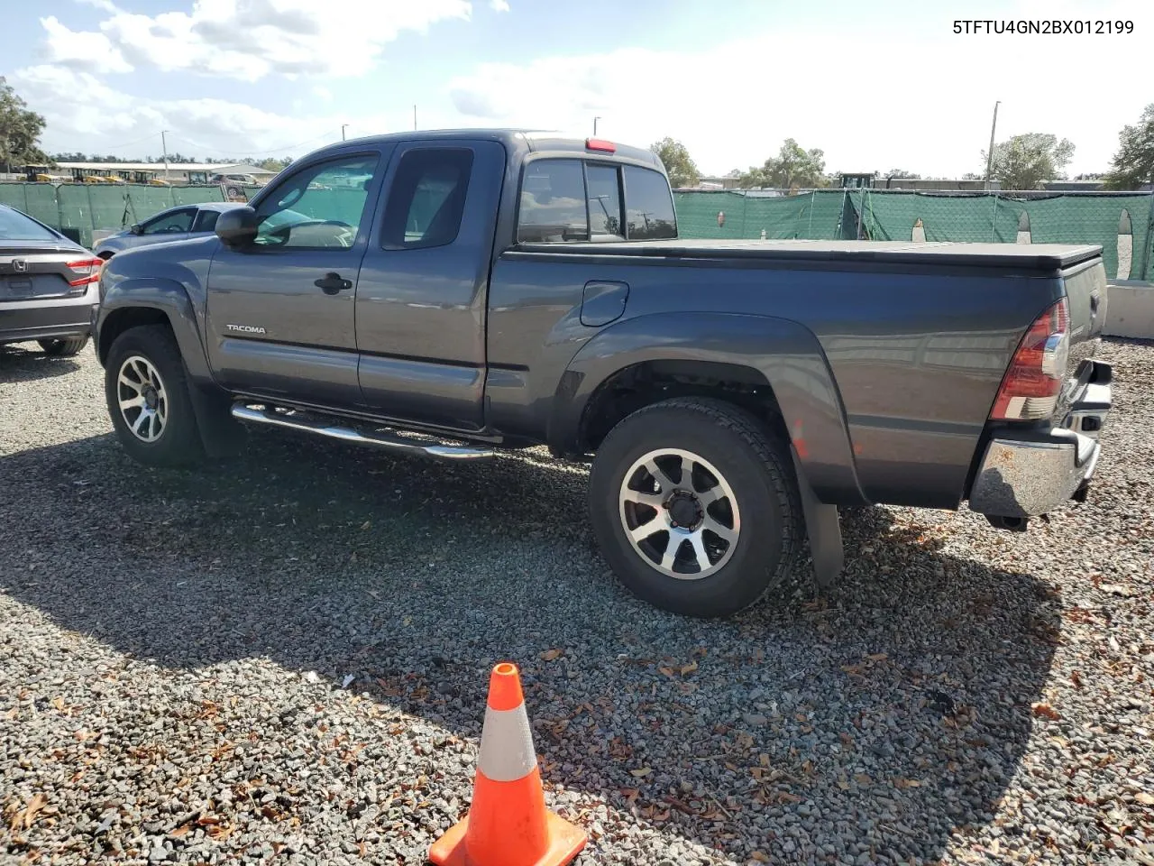 2011 Toyota Tacoma Prerunner Access Cab VIN: 5TFTU4GN2BX012199 Lot: 74195474