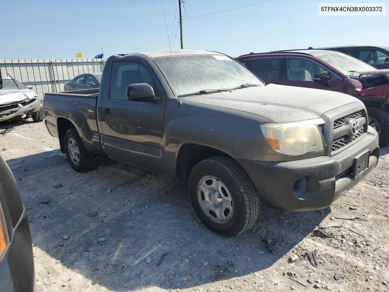 2011 Toyota Tacoma VIN: 5TFNX4CN3BX003372 Lot: 74497784