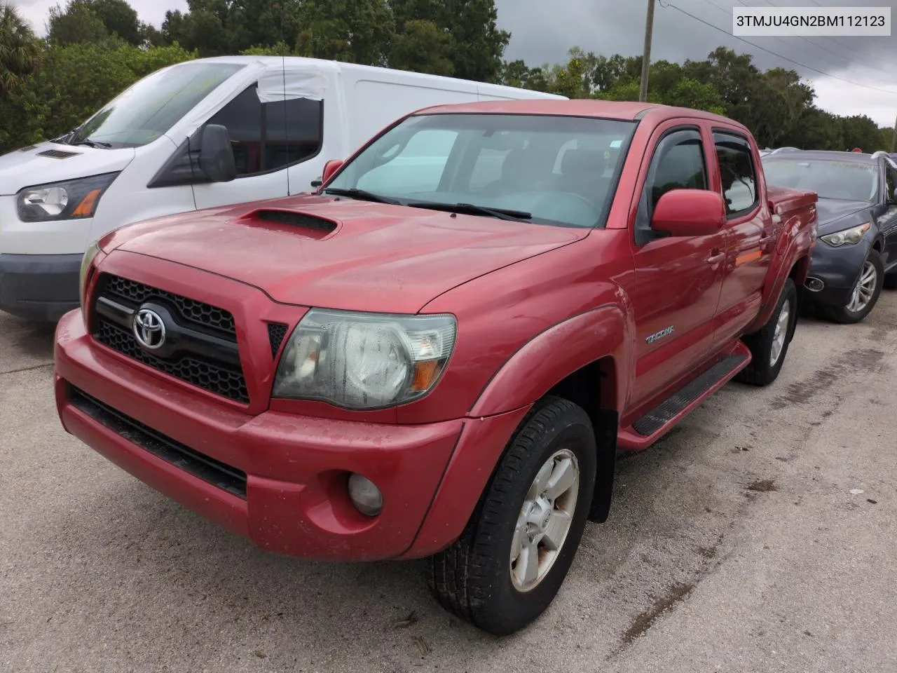 2011 Toyota Tacoma Double Cab Prerunner VIN: 3TMJU4GN2BM112123 Lot: 74724644