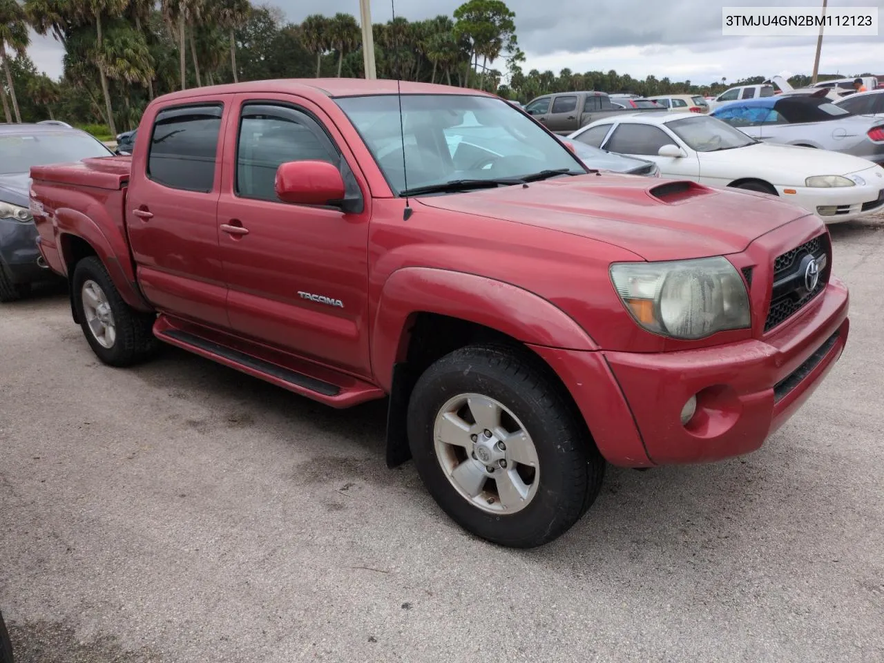 2011 Toyota Tacoma Double Cab Prerunner VIN: 3TMJU4GN2BM112123 Lot: 74724644