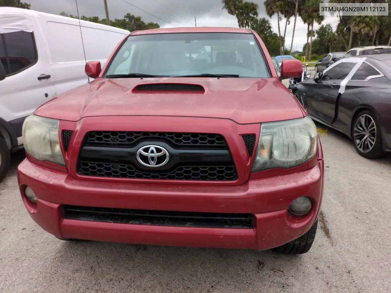 2011 Toyota Tacoma Double Cab Prerunner VIN: 3TMJU4GN2BM112123 Lot: 74724644