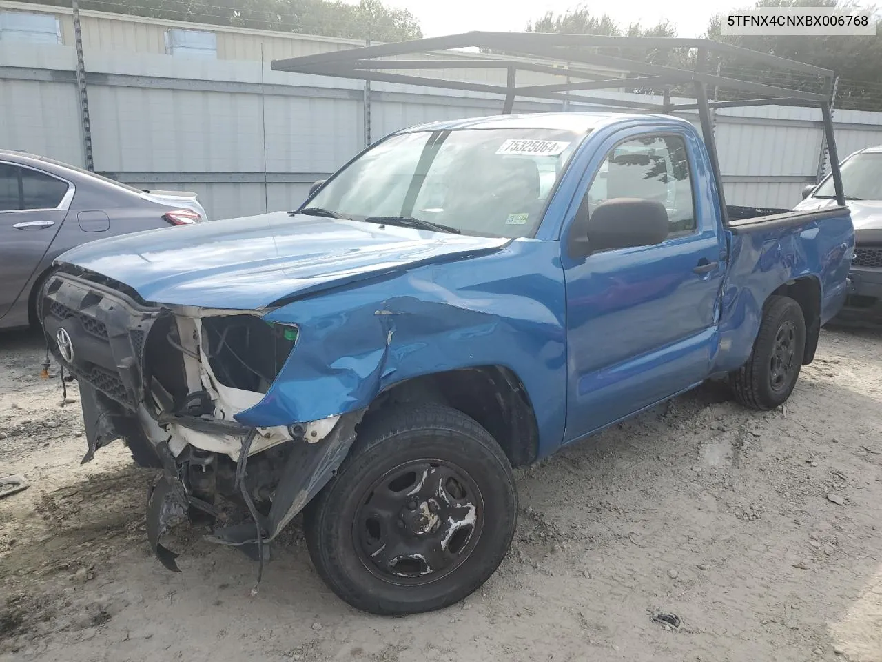 2011 Toyota Tacoma VIN: 5TFNX4CNXBX006768 Lot: 75325064