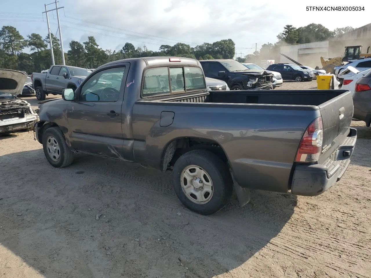 2011 Toyota Tacoma VIN: 5TFNX4CN4BX005034 Lot: 75645294